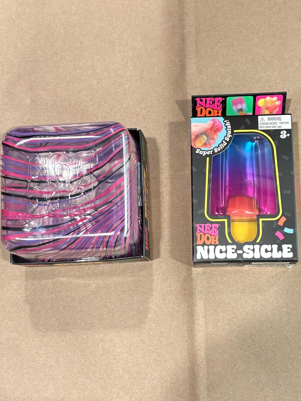 Needoh Nice Berg Swirl and Nice-sicle Set of 2 - Picture 3 of 3